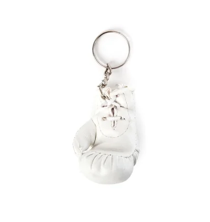 Allike ''Boxing Glove'' Schlüsselanhänger (Weiß)