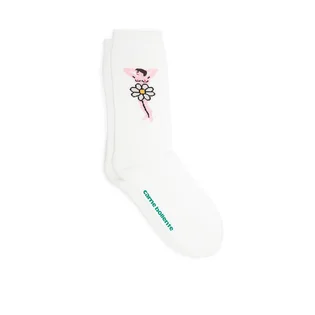 Carne Bollente Daisies of Desire Socks (Weiß)