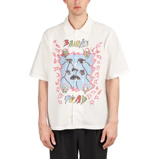 Brain Dead Devil Ears Short Sleeve Button Up Shirt (Multi)