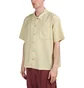 Brain Dead Micro Check Short Sleeve Snap Shirt (Gelb / Weiß / Grün)