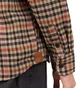 Carhartt WIP L/S Asher Shirt Check Leather (Braun / Orange)