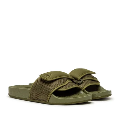 adidas x Pharrell Williams Chanceletas HU Boost Slide (Olive)