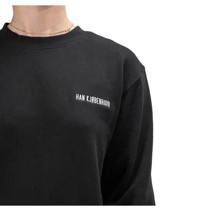 Han Kjobenhavn Bulky Crewneck (Schwarz)