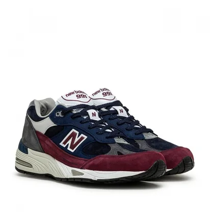 New Balance M991 RBK 'Made in England' (Navy / Grau / Rot)