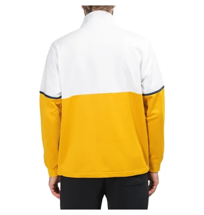 New Balance MT01506 VGL Track Sweatshirt (Weiß / Gelb)