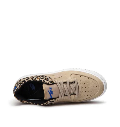 Nike WMNS Air Force 1 Sage Low PRM 'Leopard' (Beige)