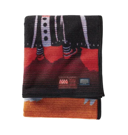 Pendleton Rodeo Sisters Blanket (Rot / Orange)