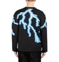 Pleasures Volt Jacquard Cardigan (Schwarz / Blau)