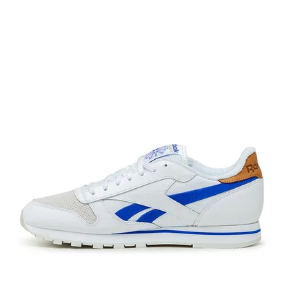 Reebok Classic Leather (Weiß / Blau)