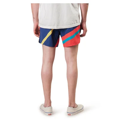 Aimé Leon Dore Nautical Stripe Swim Trunks (Blau)