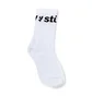 Stüssy Jaquard Logo Socks (Weiß)