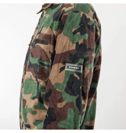 Stüssy Polar Fleece Full Zip (Camo)