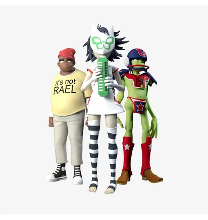 Superplastic x Gorillaz Mini Series Blind Box (Multi)