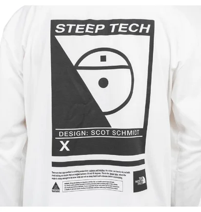 The North Face Steep Tech Longsleeve (Weiß)