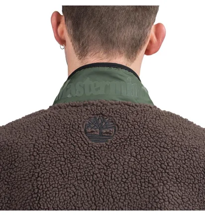 Timberland x Mastermind Fleece Jacket (Dunkelbraun / Grün)