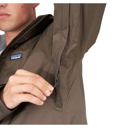 Patagonia Torrentshell 3L Rain Jacket (Braun)