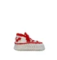 Baby Sneakers Vans Checker (Rot / Weiß)