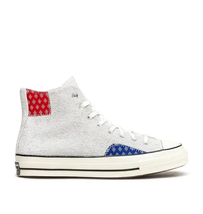 Converse Chuck Taylor 70 Hi Twisted Prep (Grau / Rot / Blau)