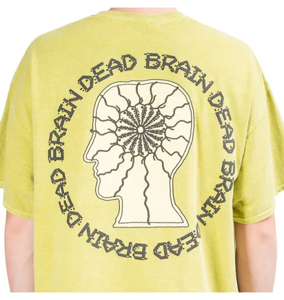 Brain Dead Migraine Tee (Gelb)
