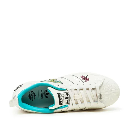 adidas x Arizona Iced Tea Superstar (Weiß / Hellgrün)