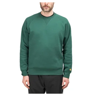 Carhartt WIP Chase Sweatshirt (Grün / Gold)