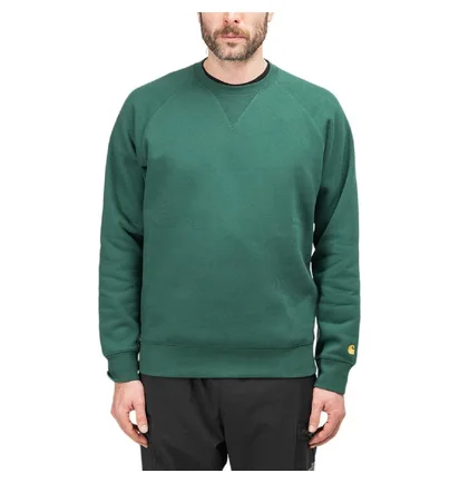 Carhartt WIP Chase Sweatshirt (Grün / Gold)