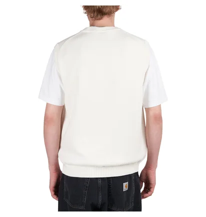 Carhartt WIP Madison Vest Sweater (Creme)