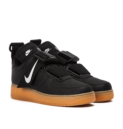 Nike Air Force 1 Utility High (Schwarz)