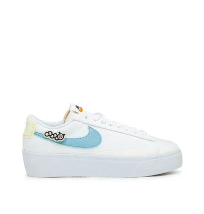 Nike W Blazer Low Platform Next Nature (Weiss)