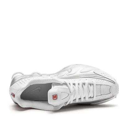 Nike WMNS Shox R4 (Weiß / Silber)
