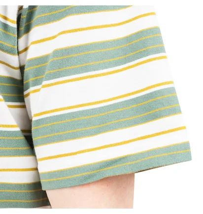 Norse Projects Johannes Multi Stripe T-Shirt (Grün / Weiß)
