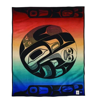 Pendleton AICF Unnapped Robe Raven & the Box of knowledge (Multi)
