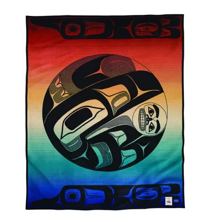 Pendleton AICF Unnapped Robe Raven & the Box of knowledge (Multi)