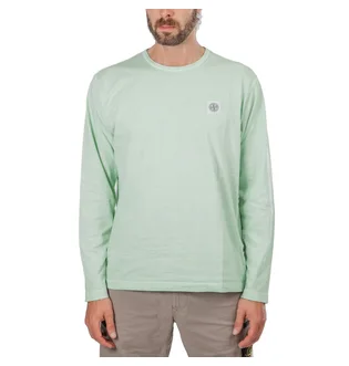 Stone Island Long Sleeve 'Fissato' Dye Treatment (Mint)