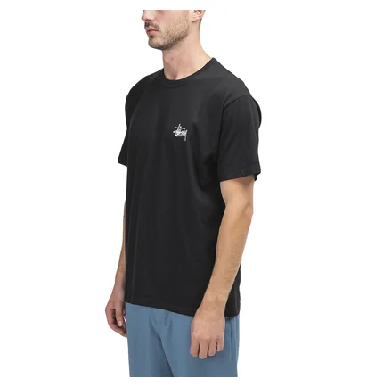 Stüssy Basic Tee (Schwarz)