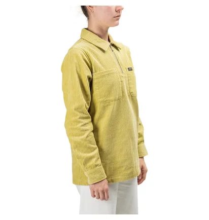 Stüssy Garret Big Wale Cord Shirt (Lime)