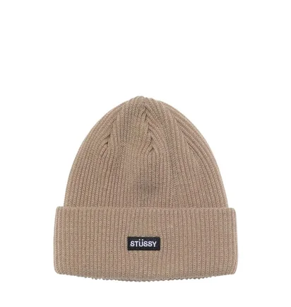 Stüssy Patch Cuff Beanie (Khaki)