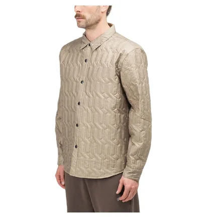 Stüssy Quilted Insulated Shirt (Beige)