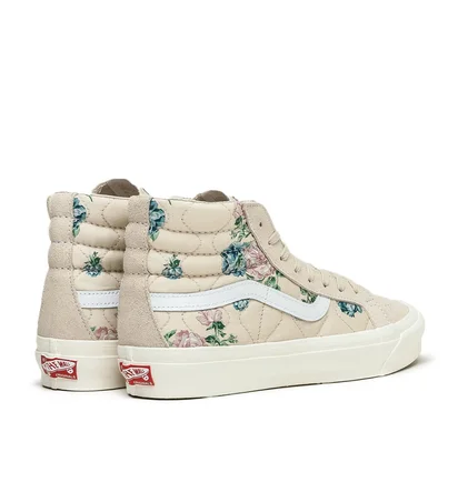 Vans Vault x Jim Goldberg UA OG SK8-Hi LX (Beige / Weiß)