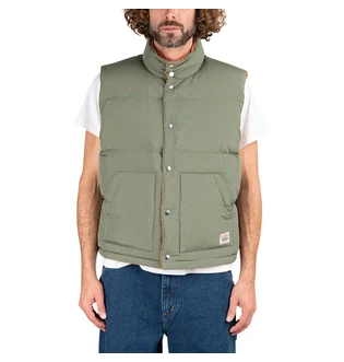 Stüssy Reversible Down Workgear Vest (Oliv / Orange)