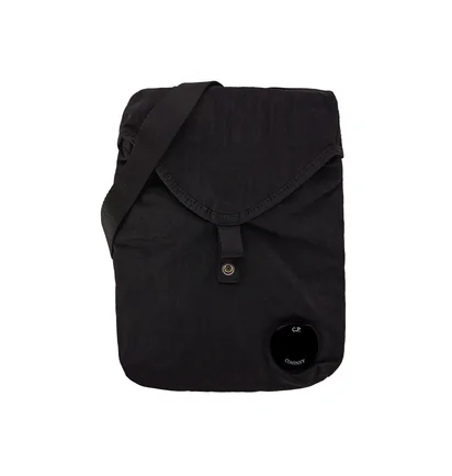 C.P. Company Nylon B Shoulder Pack (Schwarz)