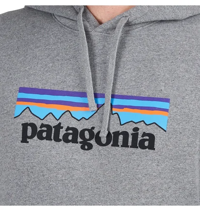 Patagonia P-6 Logo Uprisal Hoodie (Grau)