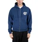 by Parra 1976 Logo Zip Hooded Sweatshirt (Blau)