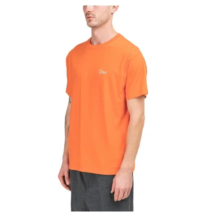 Dime Classic Small Logo T-Shirt (Orange)