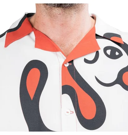 Dime Rayon Shirt (Rot)