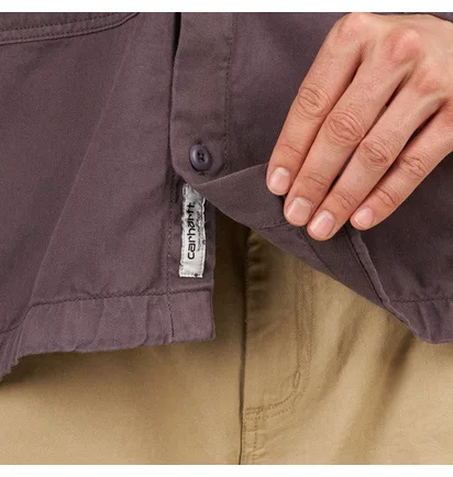 Carhartt WIP Longsleeve Charter Shirt (Lila)