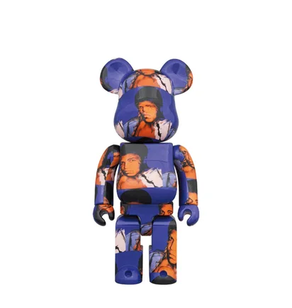 Medicom 100% + 400% Andy Warhol Muhammad Ali Be@rbrick Toy