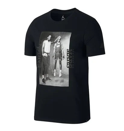 Nike Air Jordan Mars Blackmon Photo T-Shirt (Schwarz)