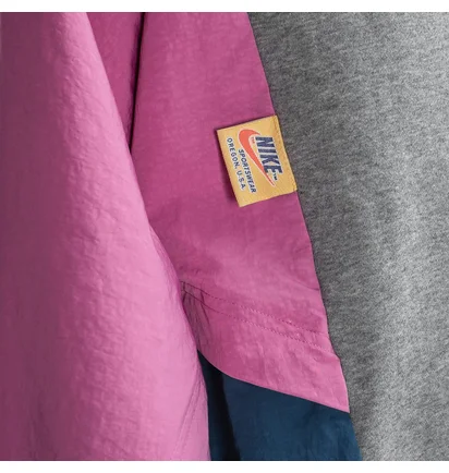 Nike WMNS Icon Clash Hoodie (Grau / Rosa)