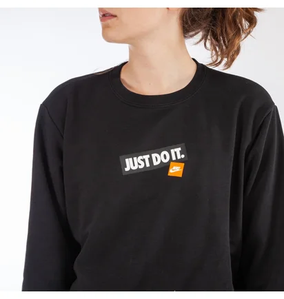 Nike WMNS ''Just Do It'' Crewneck (Schwarz)